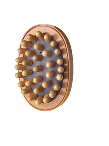 Meridijanska masažna četka s jastučićem zraka, masaža glave po meridijanu, cijelo tijelo masaža za olakšanje umora, 90 g