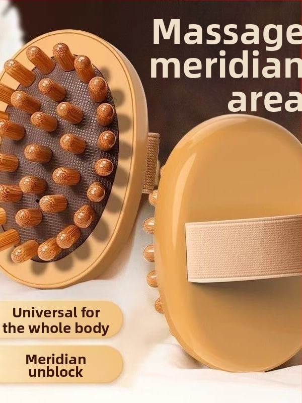 Meridijanska masažna četka s jastučićem zraka, masaža glave po meridijanu, cijelo tijelo masaža za olakšanje umora, 90 g