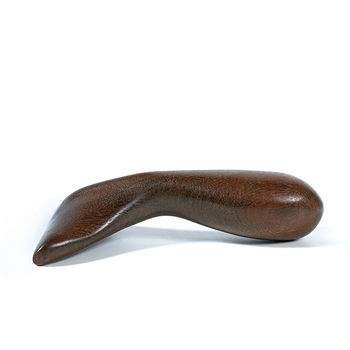 Šantalių medžio masažo skrobimo lenta su rankena, žuvies uodegos tipo, kietas medis, kaklui, kojoms ir visam kūnui masažai, rankinis, be elektros