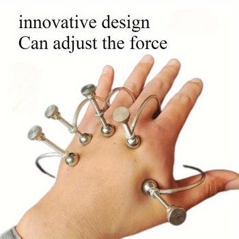 Rankinis akupunktūros taškų masažas pėdai su reguliuojamu stiprumu