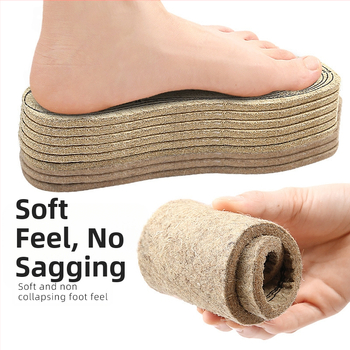 Πάτος παπουτσιών για τον χειμώνα — χημικό ινώδες υλικό, ζεστός και ανθεκτικός στο κρύο, ολόκληρος πάτος, κατάλληλος για sneakers, δερμάτινα παπούτσια, μποτάκια, casual και εργασιακά υποδήματα