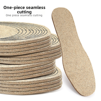 Πάτος παπουτσιών για τον χειμώνα — χημικό ινώδες υλικό, ζεστός και ανθεκτικός στο κρύο, ολόκληρος πάτος, κατάλληλος για sneakers, δερμάτινα παπούτσια, μποτάκια, casual και εργασιακά υποδήματα