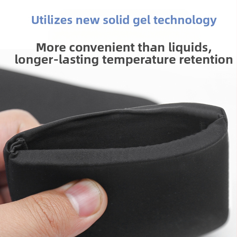 Гелова протекция за глезен със студено и горещо компресиране за облекчаване на болката в глезена, подходяща за баскетбол, бягане и масаж