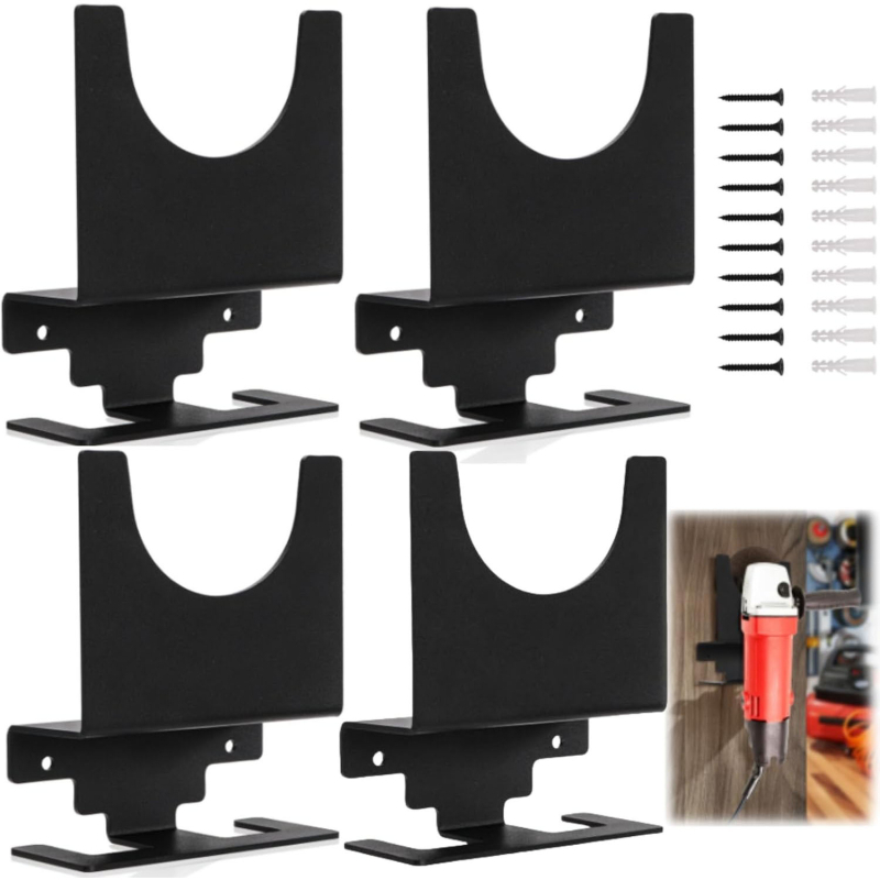 Стойка за ъглошлайф - желязна конструкция, модел AY584, Nordic стил, за дома и открито, марка Yangsheng Technology