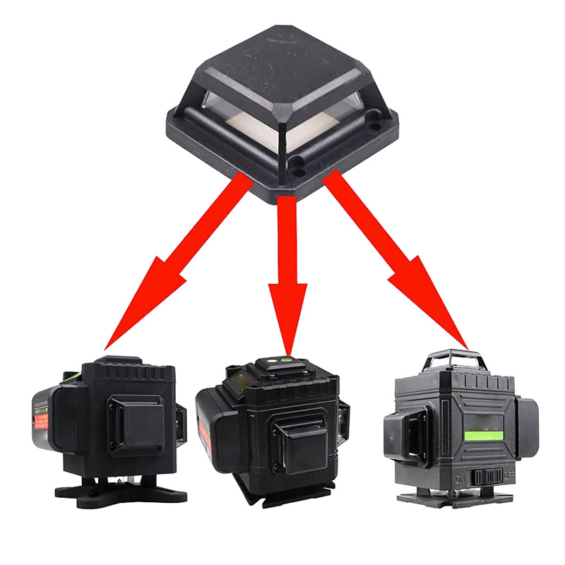 360° лазерен инфрачервен нивелир аксесоар за линеен проектор и маркиращ инструмент, стъклен абажур за прозореца, универсален