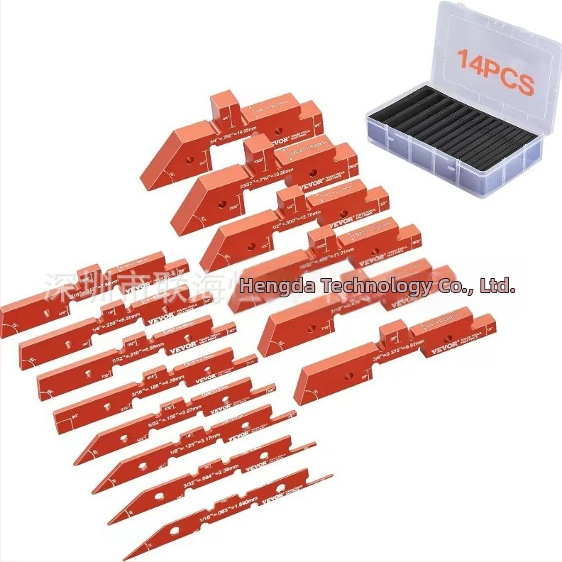 Комплект ъгломер и височиномер за настолен циркуляр – 7–14 части, с цифров дисплей, висока точност