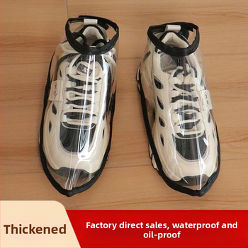 PVC avalynės apsaugos uždangalai kirpyklai, modelis 35-45 kodas, atsparūs vandeniui, skirti batams, dėžutėje 500 vnt.