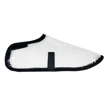 PVC avalynės apsaugos uždangalai kirpyklai, modelis 35-45 kodas, atsparūs vandeniui, skirti batams, dėžutėje 500 vnt.