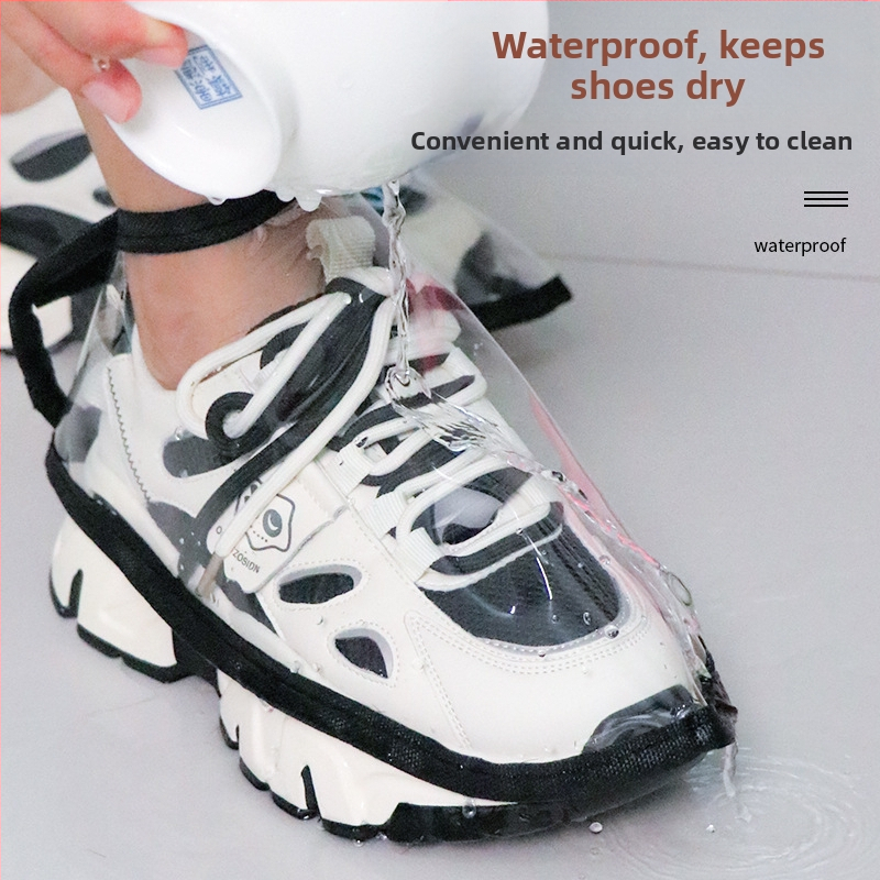 PVC покривала за обувки за фризьорски салон, модел 35-45 code, водоустойчиви, за обувки, кутия 500 бр.