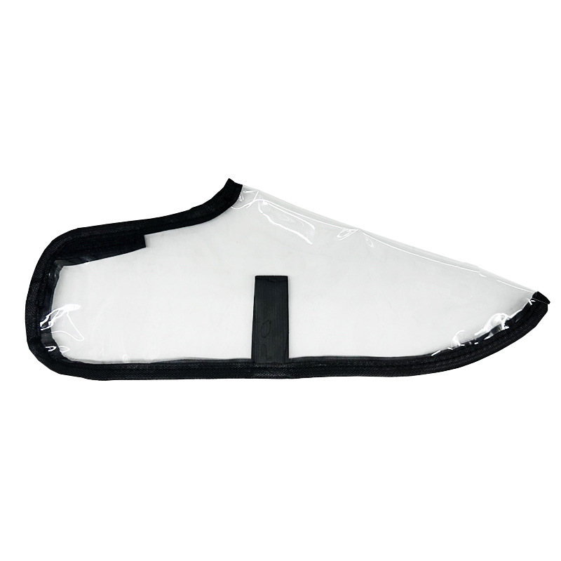 PVC avalynės apsaugos uždangalai kirpyklai, modelis 35-45 kodas, atsparūs vandeniui, skirti batams, dėžutėje 500 vnt.