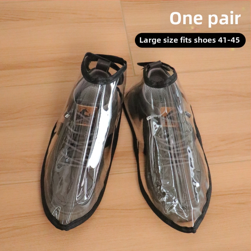 PVC avalynės apsaugos uždangalai kirpyklai, modelis 35-45 kodas, atsparūs vandeniui, skirti batams, dėžutėje 500 vnt.