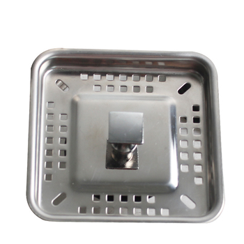 Konyhai mosogató dugó szűrővel, 304 rozsdamentes acél, QS724C001 modell, modern minimalista stílus