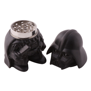 Cigarečių malūnė iš cinko lydinio, trijų sluoksnių, 64 mm skersmuo, vėju atsparus, su rinkimo ir saugojimo funkcijomis