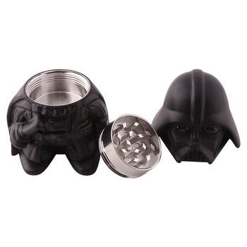 Cigarečių malūnė iš cinko lydinio, trijų sluoksnių, 64 mm skersmuo, vėju atsparus, su rinkimo ir saugojimo funkcijomis