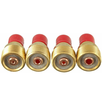 Αξεσουάρ συγκόλλησης αργού τόξου, σετ 46 τεμαχίων, κεραμική μύτη, κρατήρας ηλεκτροδίων, σώμα σύνδεσης με μικρό αυλάκι