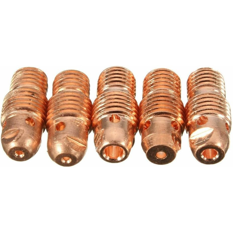 Argon ívhegesztés kiegészítők, 46 darabos készlet, kerámia fúvóka, elektróda tartó, kis csatlakozótest