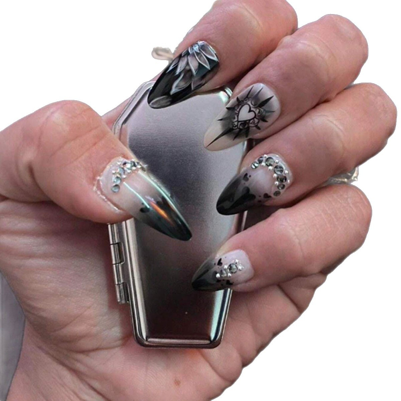 Fém hamutál Halloween koporsó dizájnnal, csontváz motívummal, újrahasználható, tároló funkcióval, származás Zhejiang