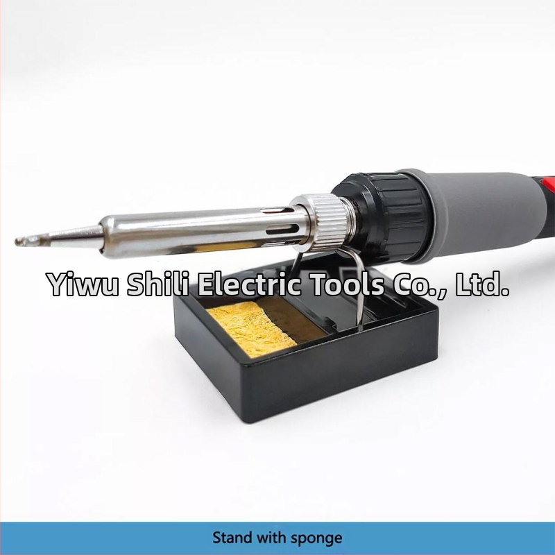 60W profesionalus litavimo įrankis su skaitmeniniu LCD ekranu, reguliuojama temperatūra, 220V maitinimas