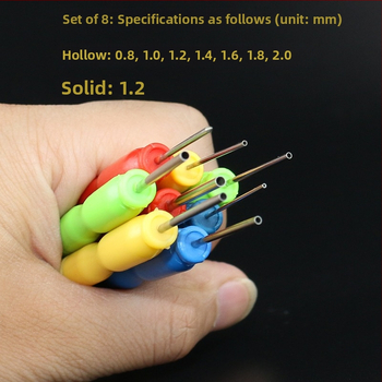 Κούφιος βύσμα από ανοξείδωτο χάλυβα για αποσάρωση μητρικής με πολλαπλές ακίδες – δεν κολλάει στον στήριγμα, εναλλακτικό απορροφητήρας συγκόλλησης