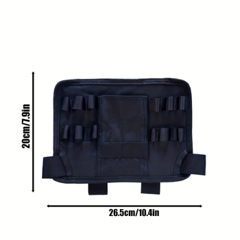 Чанта за инструменти за окачване, многофункционална поясна чанта за електротехници и дървообработване, регулируем пояс, лека