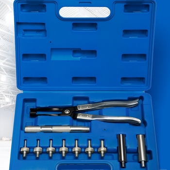 11-частен комплект инструменти за демонтаж на уплътнението на клапана, XC-TOOL, от хромово-ванадиева стомана, за ремонт на автомобили и машини