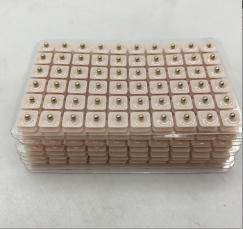 C-600 plne magnetické nálepky na ušné akupunktúrne body, balenie 300 kusov, pre masáž uší