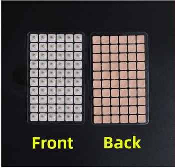 C-600 πλήρως μαγνητικά αυτοκόλλητα για σημεία βελονισμού στο αυτί, συσκευασία 300 τεμάχια, για μασάζ αυτιού