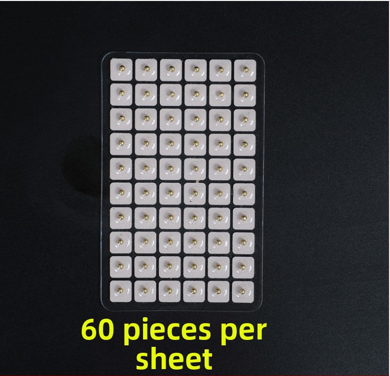 C-600 пълномагнитни ушни акупунктурни лепенки, 300 броя, за масаж на ухото