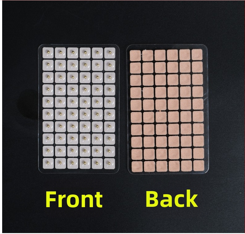 C-600 пълномагнитни ушни акупунктурни лепенки, 300 броя, за масаж на ухото