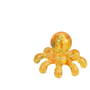 Galvas masāžas ierīce polipa formā, Zhejiang Lianfa, manuāla darbība, nav nepieciešams barošanas avots, apaļa masāžas galviņa, izlaists 2023