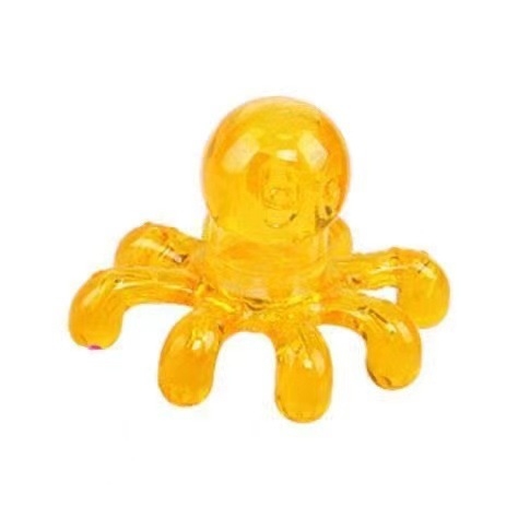 Galvas masāžas ierīce polipa formā, Zhejiang Lianfa, manuāla darbība, nav nepieciešams barošanas avots, apaļa masāžas galviņa, izlaists 2023