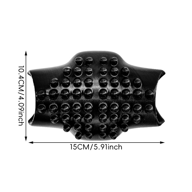 Kakla masieris, ābolformas, mehānisiskā vadība, 1 pakāpe, 1 apaļa masāžas galviņa, bez barošanas