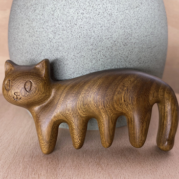Masāžas ķemme no sandaļkoka, Xiao Craftsman, bez importa