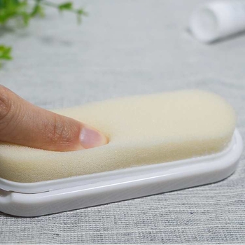 Ilga rankena kempinė vonios šepetėlis su išlenkta rankena nugaros valymui