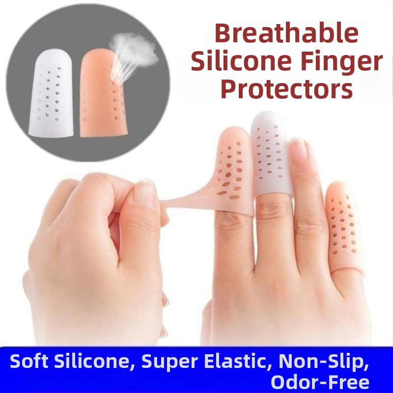 Силиконов палец-пазител за контузиран палец – антихлъзгащ, дишащ и износоустойчив за работа