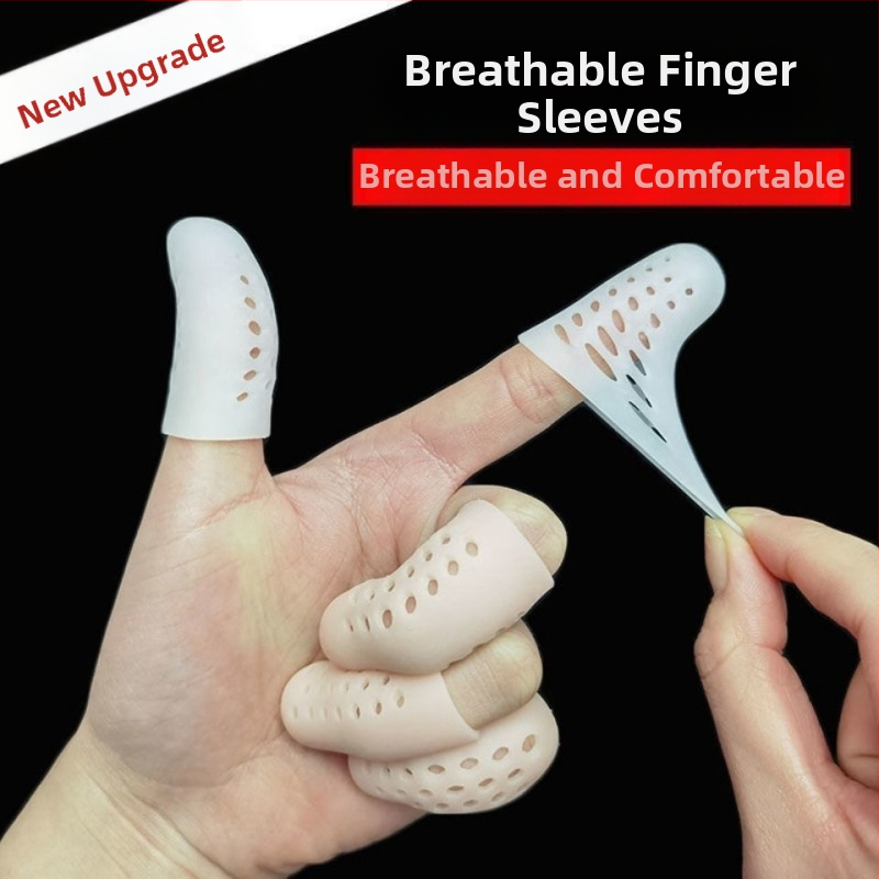 Силиконов палец-пазител за контузиран палец – антихлъзгащ, дишащ и износоустойчив за работа
