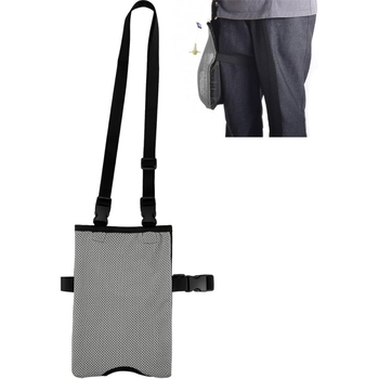 Pakabinamas šlapimo surinkimo krepšys su dideliu talpumu, kvėpuojantis Oxford audinys, skirtas vyresnio amžiaus asmenims ir pilvo dializės drenažui