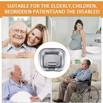 Xianli PVC pripučiamas plaukų plovimo baseinas, sulankstomas ir patogus gulintiems ligoniams ir nėščioms moterims