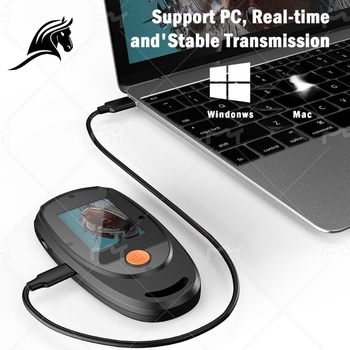 Rankinis elektroninis mikroskopas su didinamuoju lupu, HD kokybė, 2 MP, mokiniams skirtas mokslo eksperimentų rinkinys