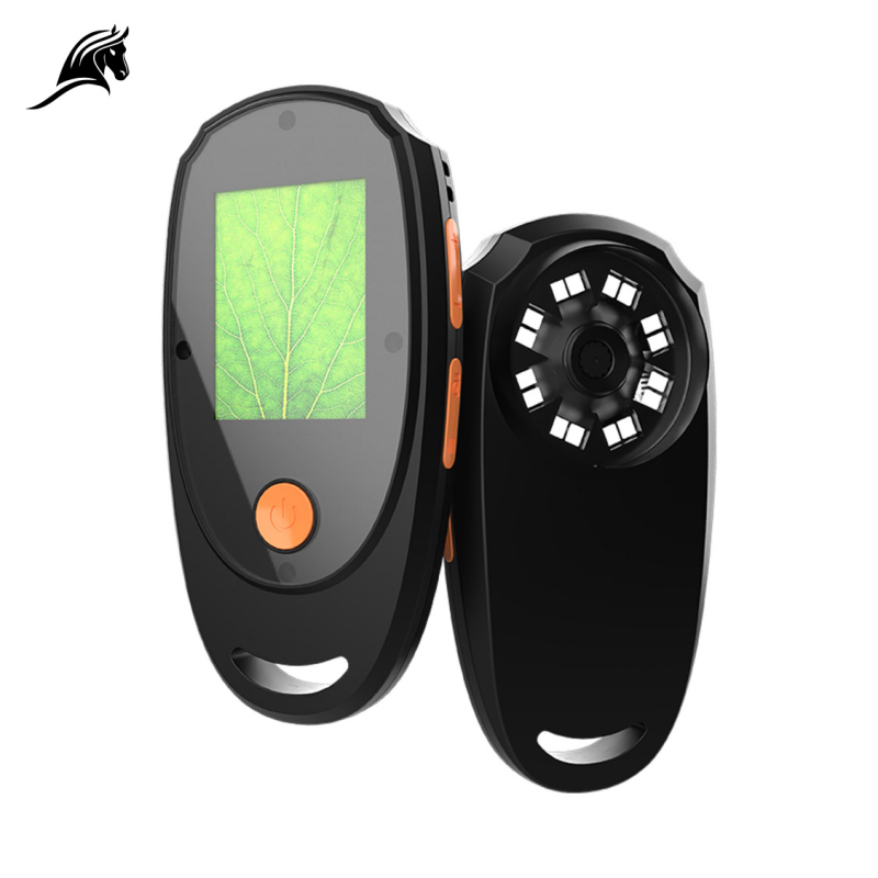 Rankinis elektroninis mikroskopas su didinamuoju lupu, HD kokybė, 2 MP, mokiniams skirtas mokslo eksperimentų rinkinys