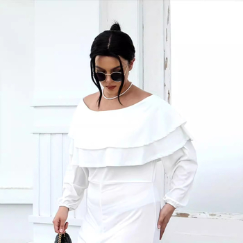 Πλεκτός ριβέ ολόσωμος jumpsuit, υψηλή ελαστικότητα, μακριά μανίκια, μέση μεσαίου ύψους, πολυεστέρας