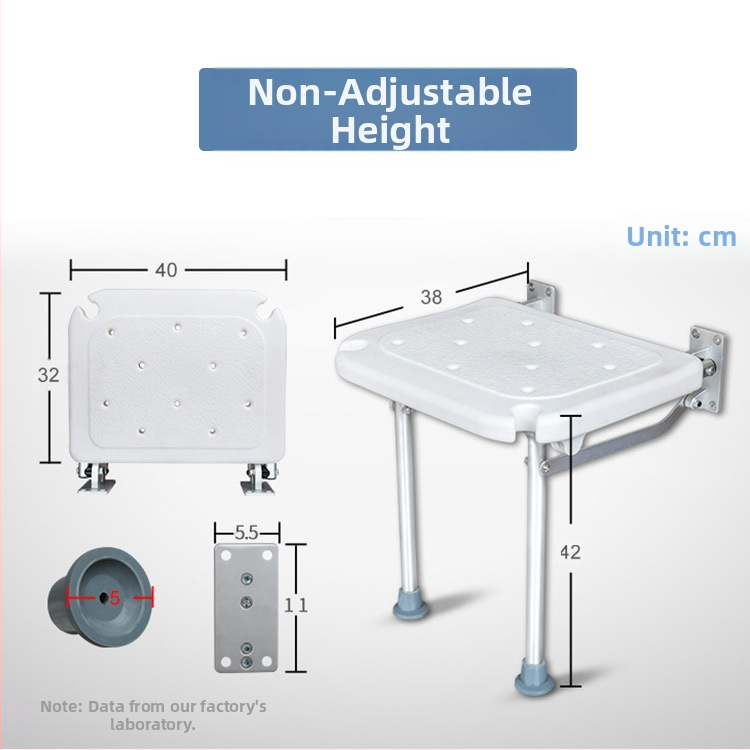 Sulankstoma dušo kėdė iš aliuminio lydinio; skirta vyresnio amžiaus žmonėms ir neįgaliems; kilmė Zhongshan, Guangdong; sulankstoma