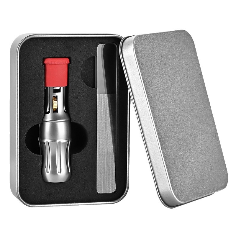 Nerūdijančio plieno nagų žnyplutė Coca-Cola formos, prieš purslų srovę, didelis atidarymas