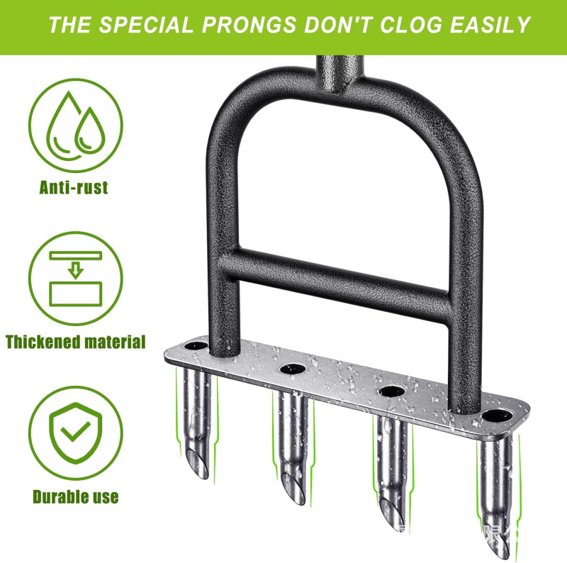 YS μάρκας Αεριστής γκαζόν και χαλάρωση εδάφους – Κηπουρικό εργαλείο για αερισμό και χαλάρωση εδάφους