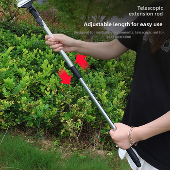 Teleskopinis sodo grėblys, modelis 01, prekė Prepared, universalus naudojimas