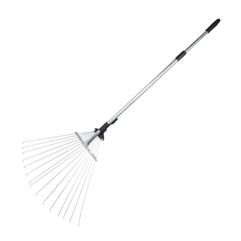 Teleskopinis sodo grėblys, modelis 01, prekė Prepared, universalus naudojimas