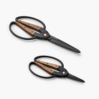 Κηπουρικά ψαλίδια κλάδεμα με λαβή από καρυδιά, λεπίδα 4r13, πάχος 2,3