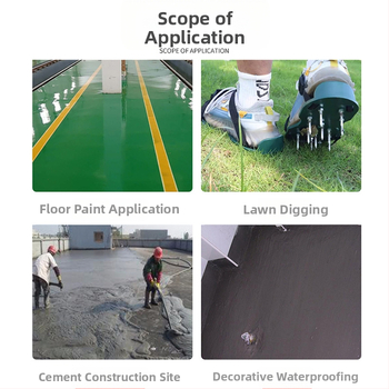 Ακίδες κατασκευής για βαφή δαπέδων – Αντιολισθητικά παπούτσια για εργασίες σε αυτοεπιπεδούμενο δάπεδο και υποστήριξη αφρισμού