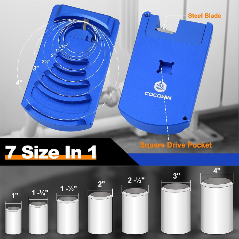 PVC тръбен инструмент за отстраняване на burrs и заобляне на ръбове