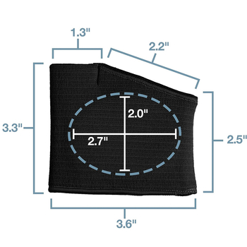 Priekinės pėdos dalies kilimėlis – storesnis, kvėpuojantis, atsparus trinčiai, su drėgmės/prakaito įdėklu, unisex, modelis L168